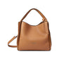 Knott Pebbled and Suede Leather Medium Crossbody Tote