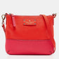 Pink/orange Leather New York Grove Park Crossbody Bag