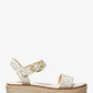 Richie Signature Logo Platform Espadrille Sandal