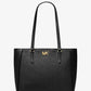 Sylvia Medium Saffiano Leather Tote Bag