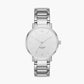 Kate Spade Women's Gramercy Three-Hand, Silver-Tone Alloy Watch