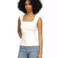 Women's Square Neck Sleeveless Top