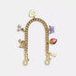 Coach Outlet Gold Swagger Chain With Charms