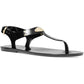 Womens Sandals Ankle Strap T-Strap Sandals