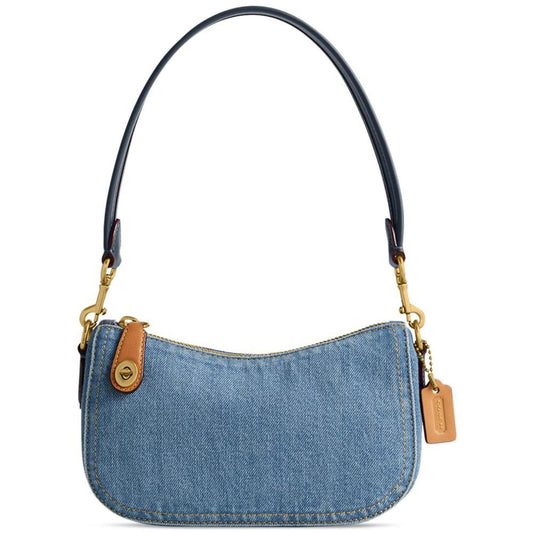 Swinger 20 Mini Denim Shoulder Bag