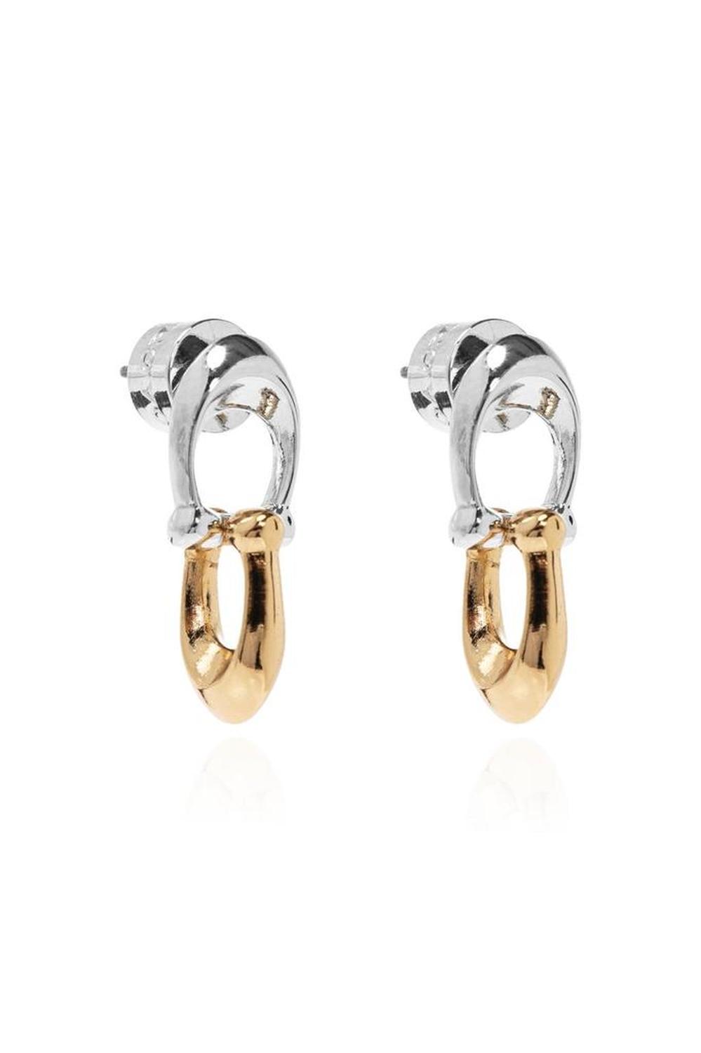 Coach Signature C Drop Earrings