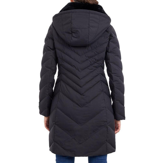 Women's Faux-Fur-Trim Hooded Puffer Coat, Created for Macy's