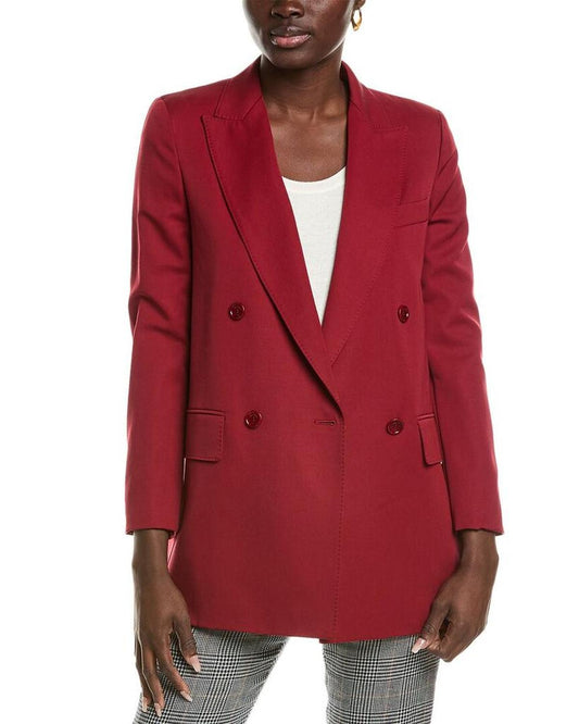 Max Mara Pevera Wool & Mohair-Blend Blazer