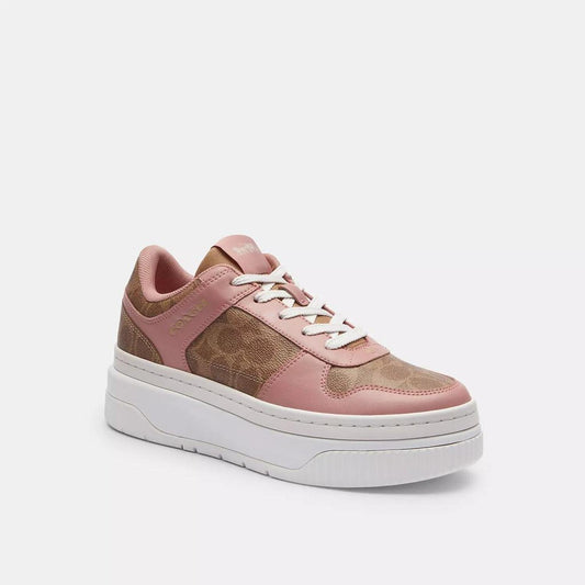 Platform Sneaker In Signature Canvas