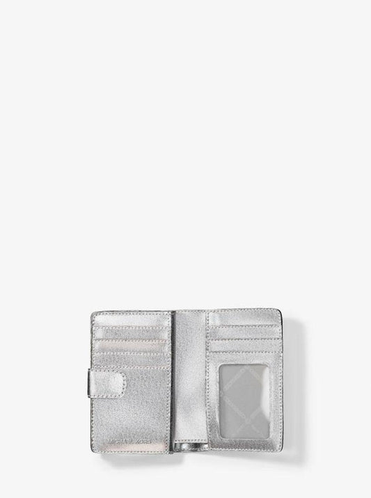 Jet Set Travel Medium Printed Signature Logo Bi-Fold Wallet