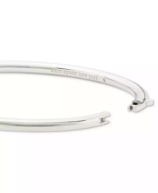 Logo-Engraved Thin Bangle Bracelet