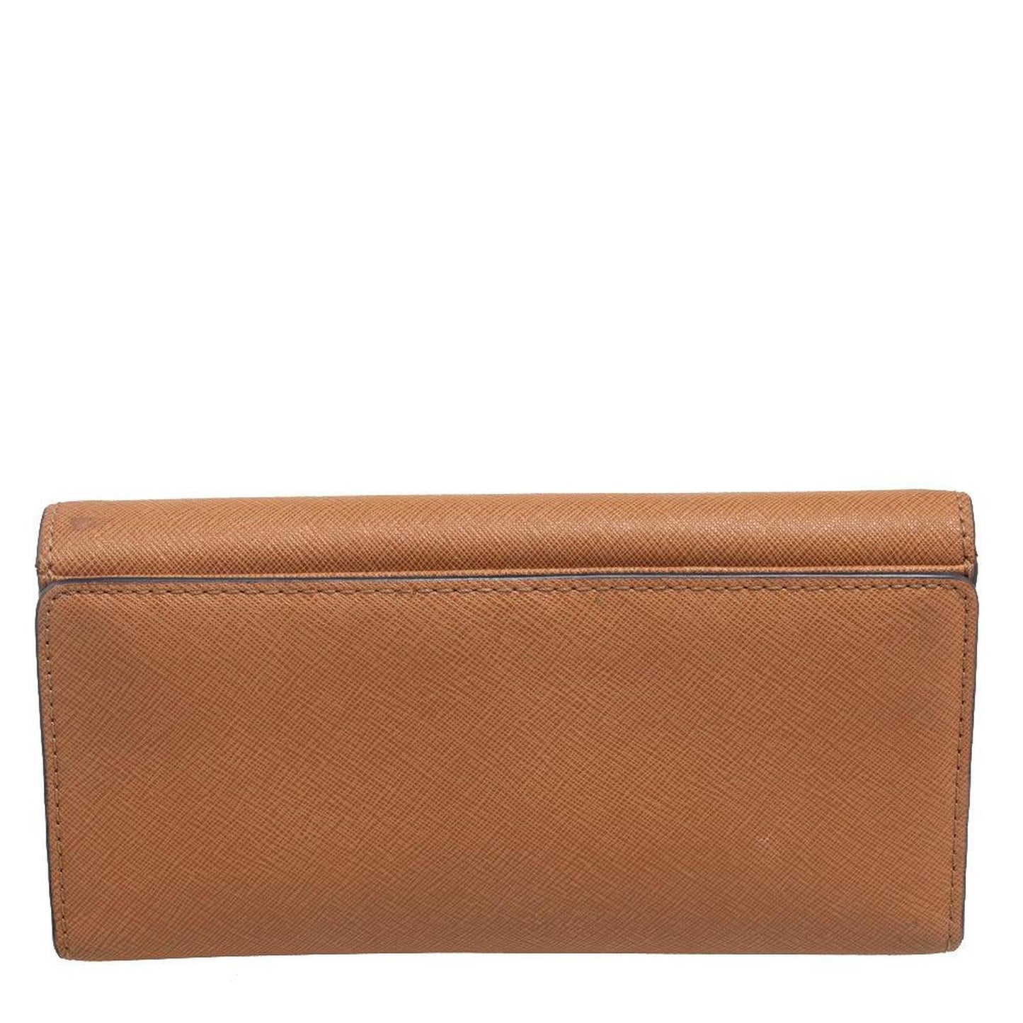 Michael Kors Tan Leather Continental Wallet..