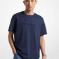 Logo Embossed Cotton T-Shirt