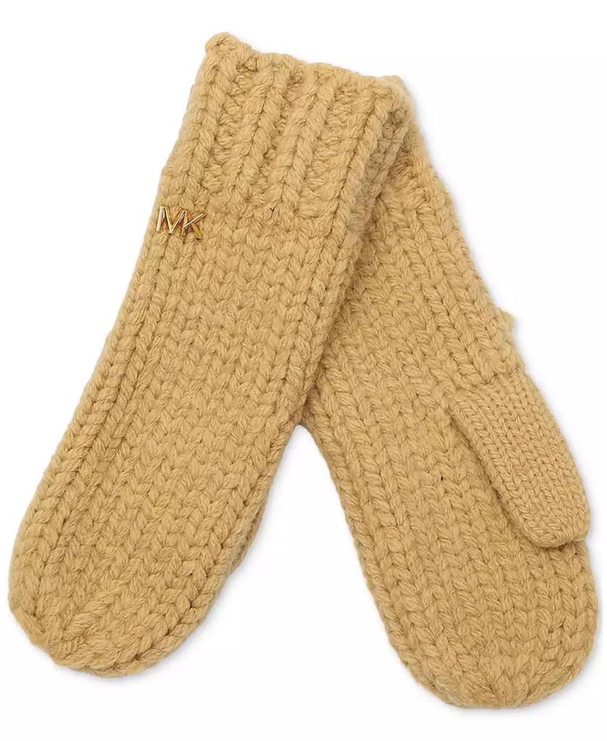 MICHAEL Women's Logo Detail Super Chunk Mittens