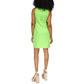 Women's Straight-Neck Mini Dress