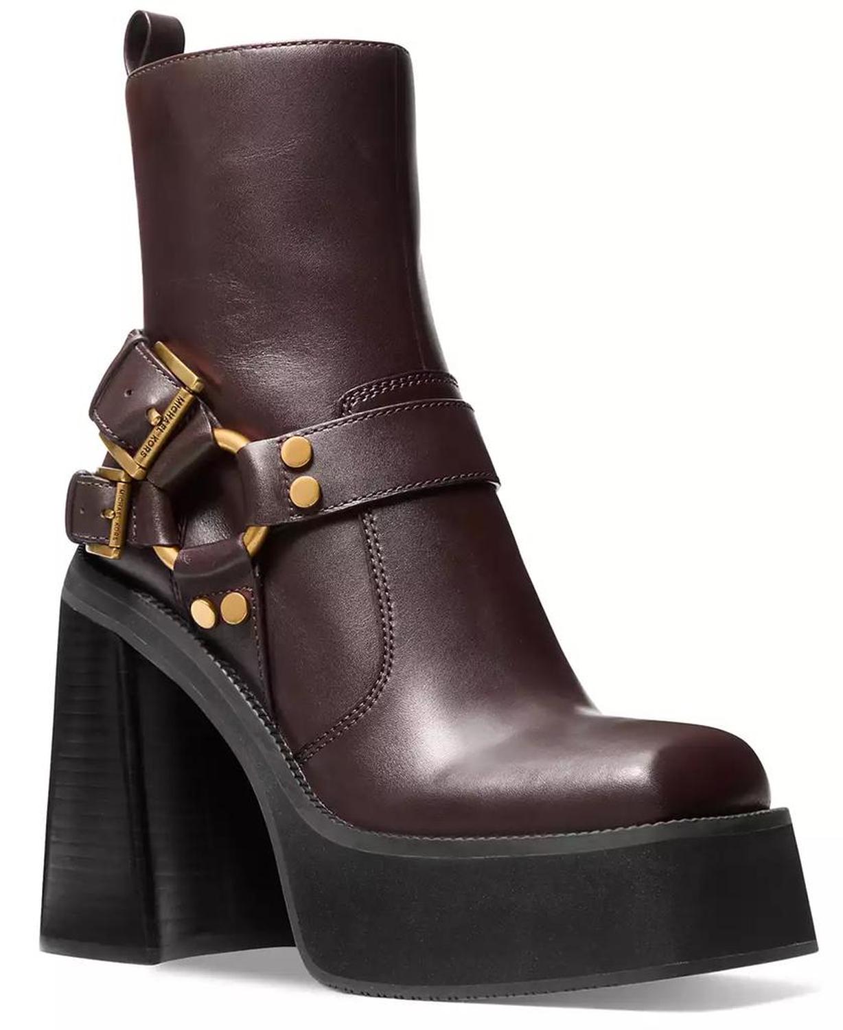 Women's Crosby Leather Moto Booties