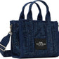 Blue 'The Crystal Denim Small' Tote