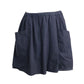 Marc by Marc Jacobs Elasticated Gathered Skirt in Navy Cotton