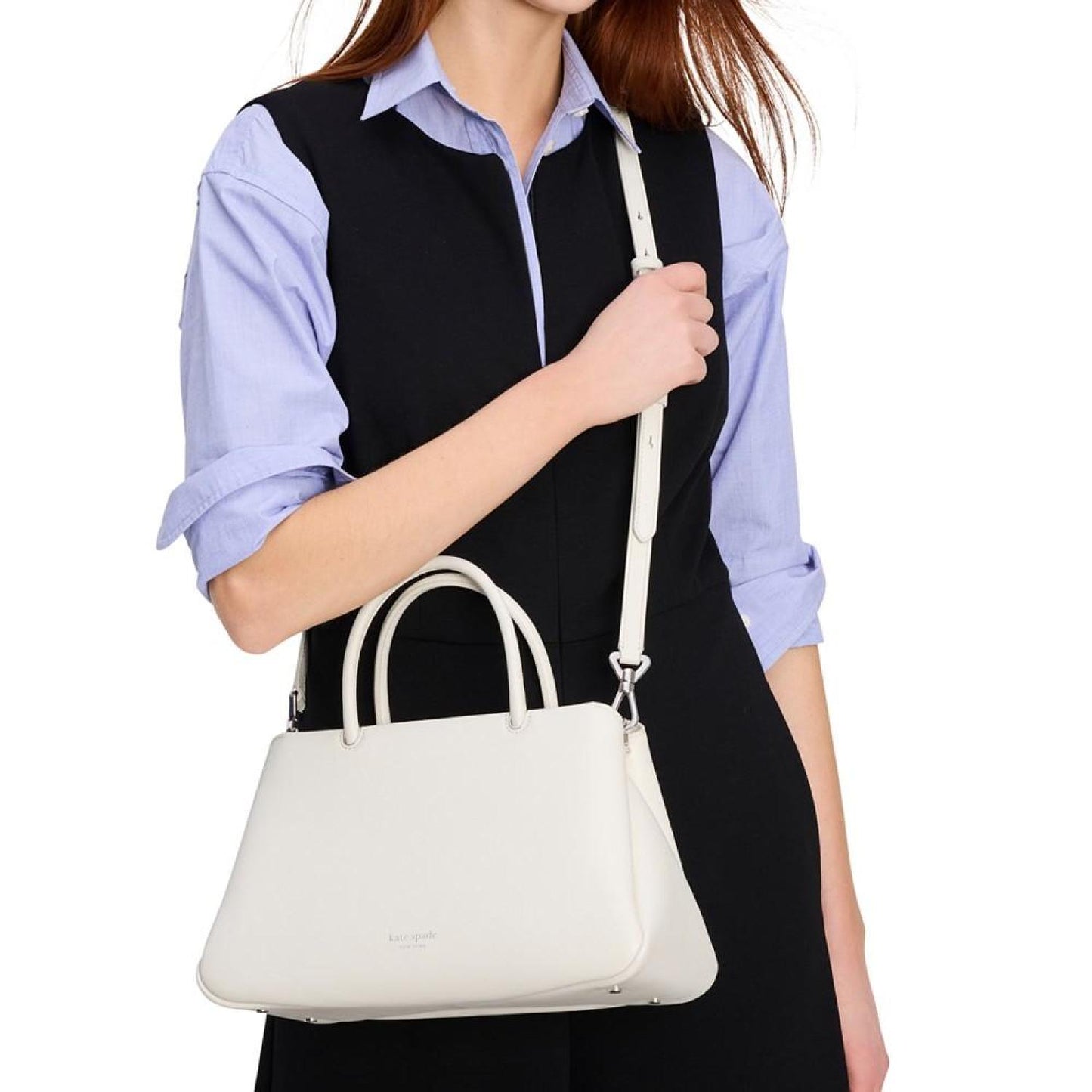 Grace Smooth Leather Small Satchel