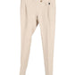 Michael Kors Tapered Trousers in Beige Cotton