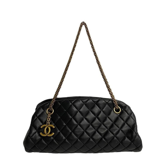 Chanel Mademoiselle  Leather Shoulder Bag (Pre-Owned)