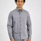 Men's Slim-Fit Chevron Dobby Button-Down Shirt