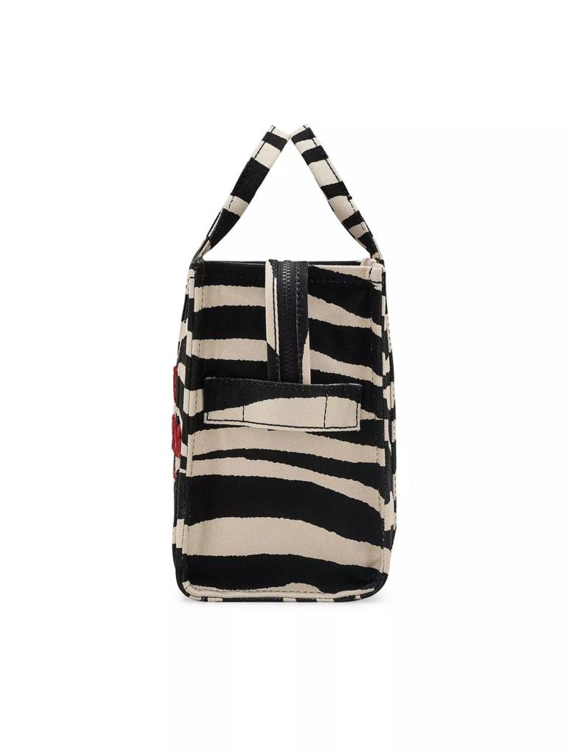 The Zebra Canvas Medium Tote Bag