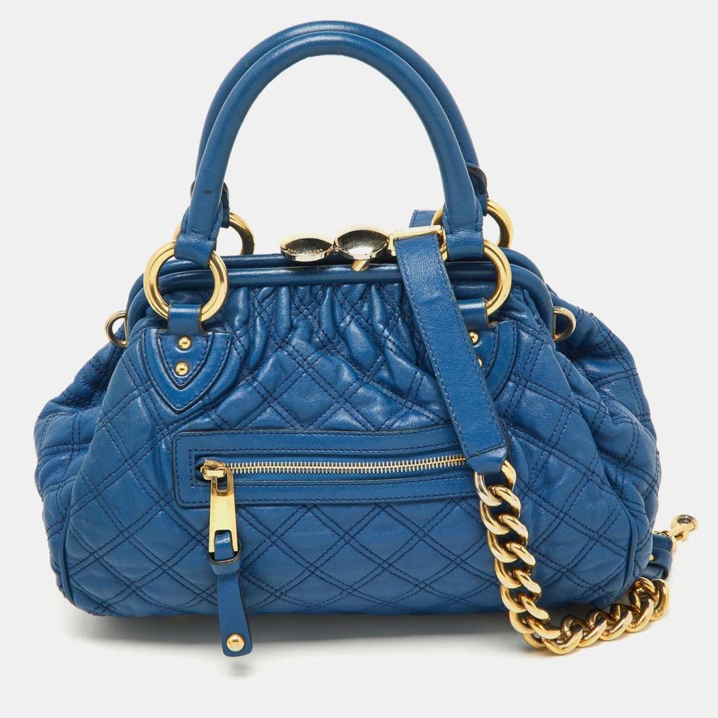 Marc Jacobs Quilted Leather Little Stam Shoulder Bag