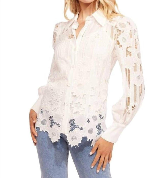 Lorca Top In Lilly Of The Nile