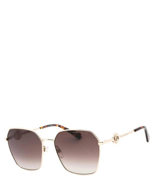 Women's Havana Sunglasses In Gold/brown