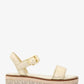 Richie Metallic Platform Espadrille Sandal