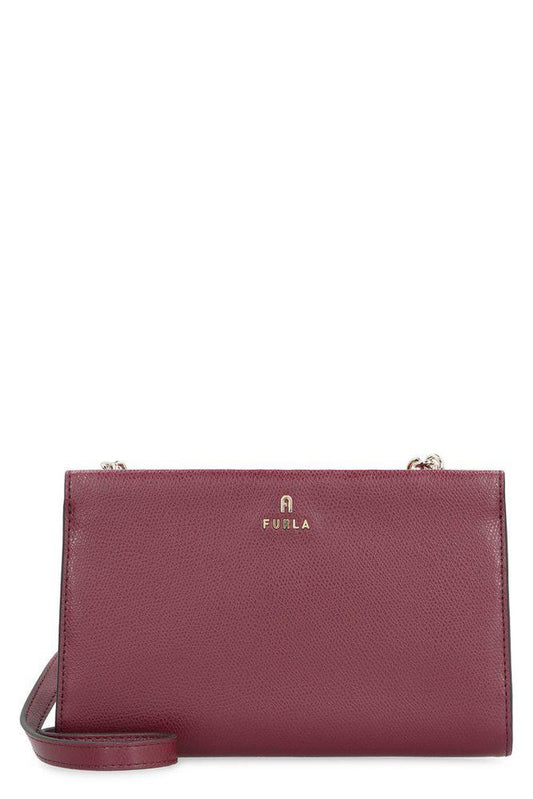 Furla Camelia Logo Lettering Mini Shoulder Bag