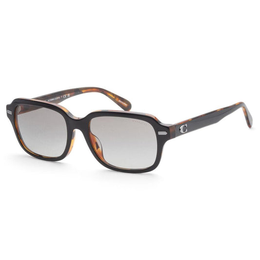 Coach Men's 56mm Black Dark Tortoise Sunglasses HC8388U-57993C-56