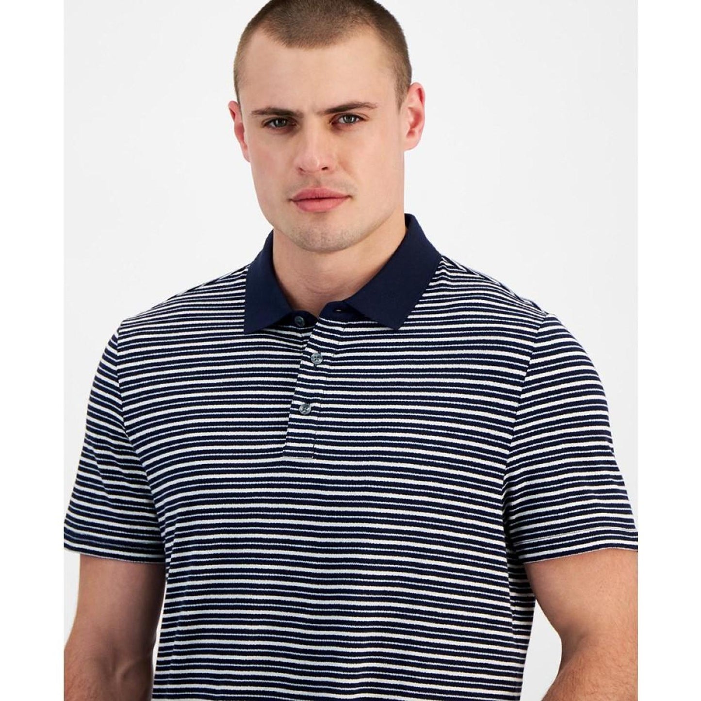 Men's Modern-Fit Stripe Polo