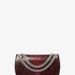 Christie Mini Python Embossed Leather Envelope Bag