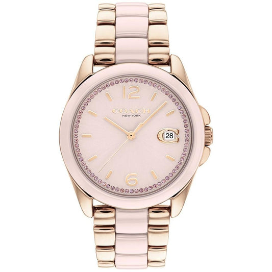 Women's Greyson Blush Ceramic Bracelet Watch 36mm