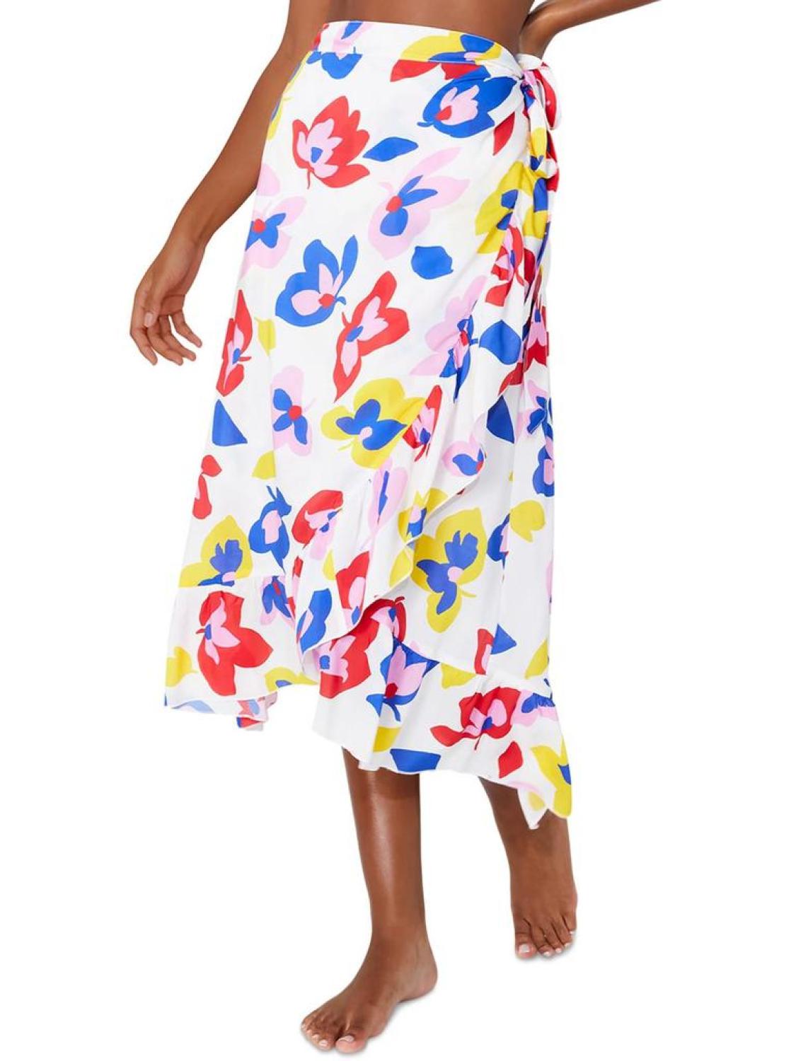 Womens Wrap Tie Waist Wrap Skirt