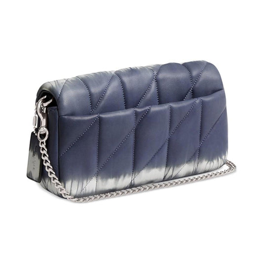 Quilted Tabby Tie-Dye Leather Wristlet