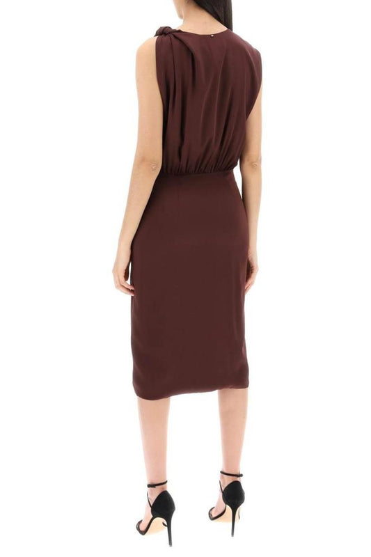 Sportmax Midi Dress With Torchon