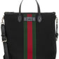 Gucci Web Stripe Canvas Tote