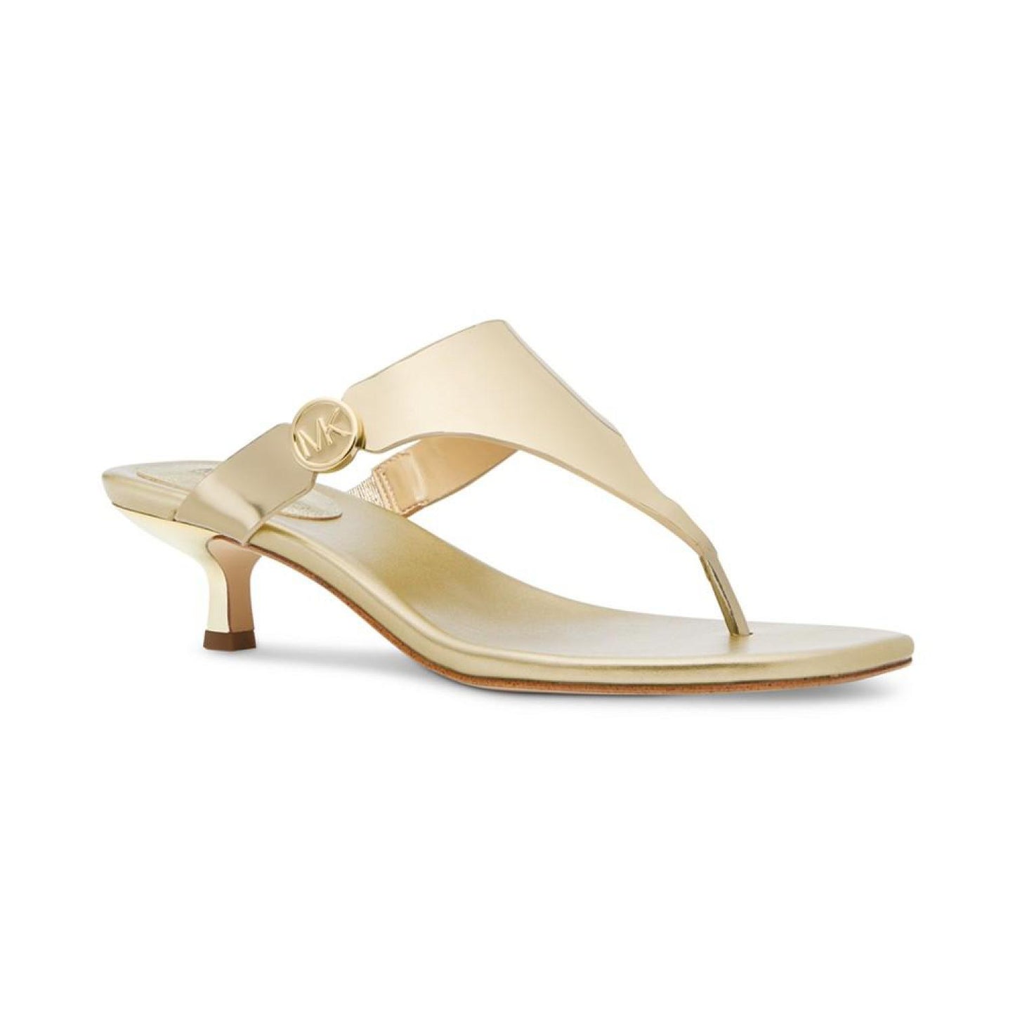 MICHAEL MMK Lucinda Kitten-Heel Sandals