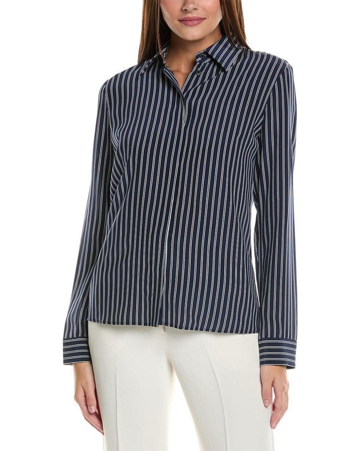 Michael Kors Collection Hansen Silk Shirt