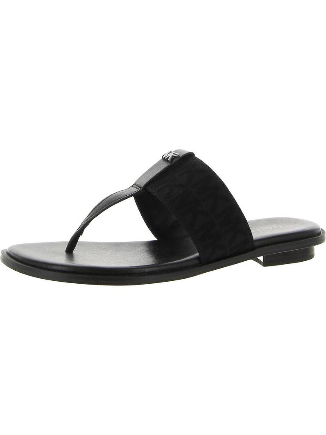 Verity Womens Logo Thong Slide Sandals