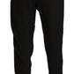 Guess Chic High Waist Cropped Pants in Elegant Black