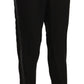 Guess Chic High Waist Cropped Pants in Elegant Black