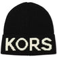 KORS Fisherman's Rib Beanie and Scarf Set