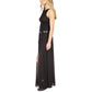 Women's Smocked Belted Maxi Dress