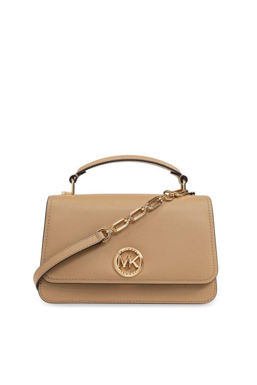 Michael Michael Kors Delancey Logo Plaque Medium Tote Bag