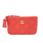 Chanel Matelassé  Leather Clutch Bag (Pre-Owned)