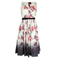 Marc Jacobs Printed Midi Length Dress in Floral Print Cotton